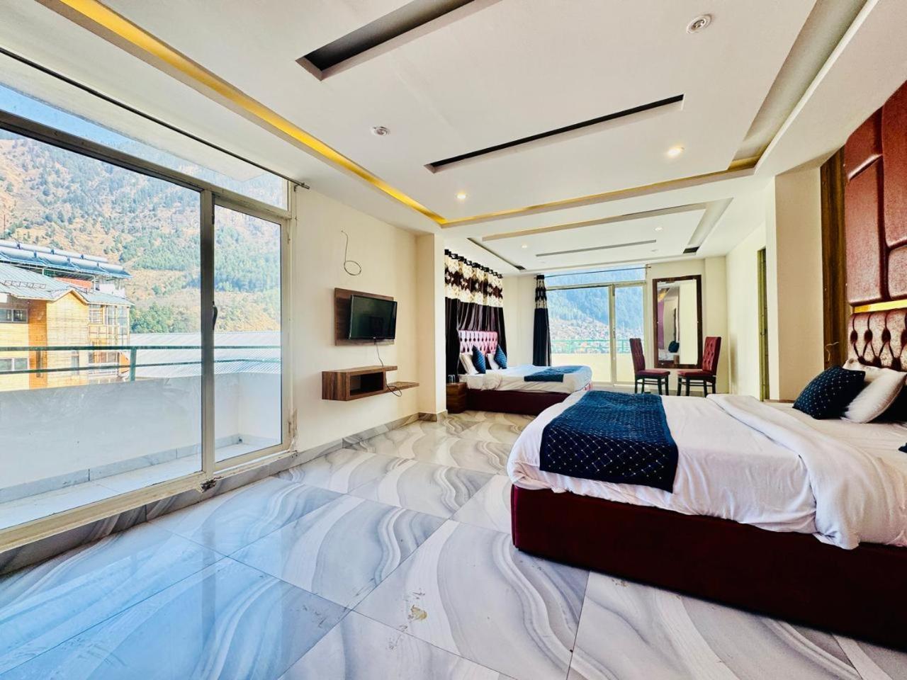 Royal Majestic View Point Lodge Manāli Exterior foto